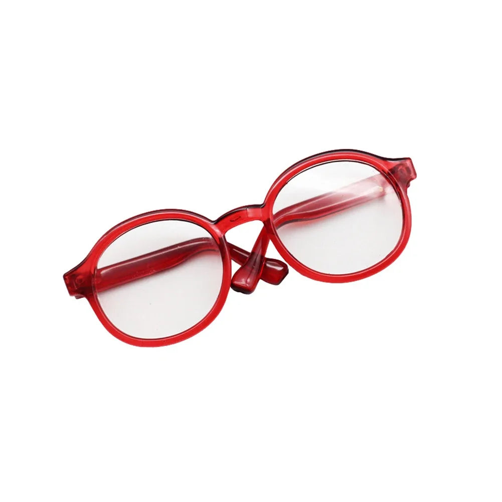 For 10/15cm Cotton/Ropa Labubu Glasses Cute Plastic Glasses Delicate Workmanship For Dolls Toy Glasses Accessories