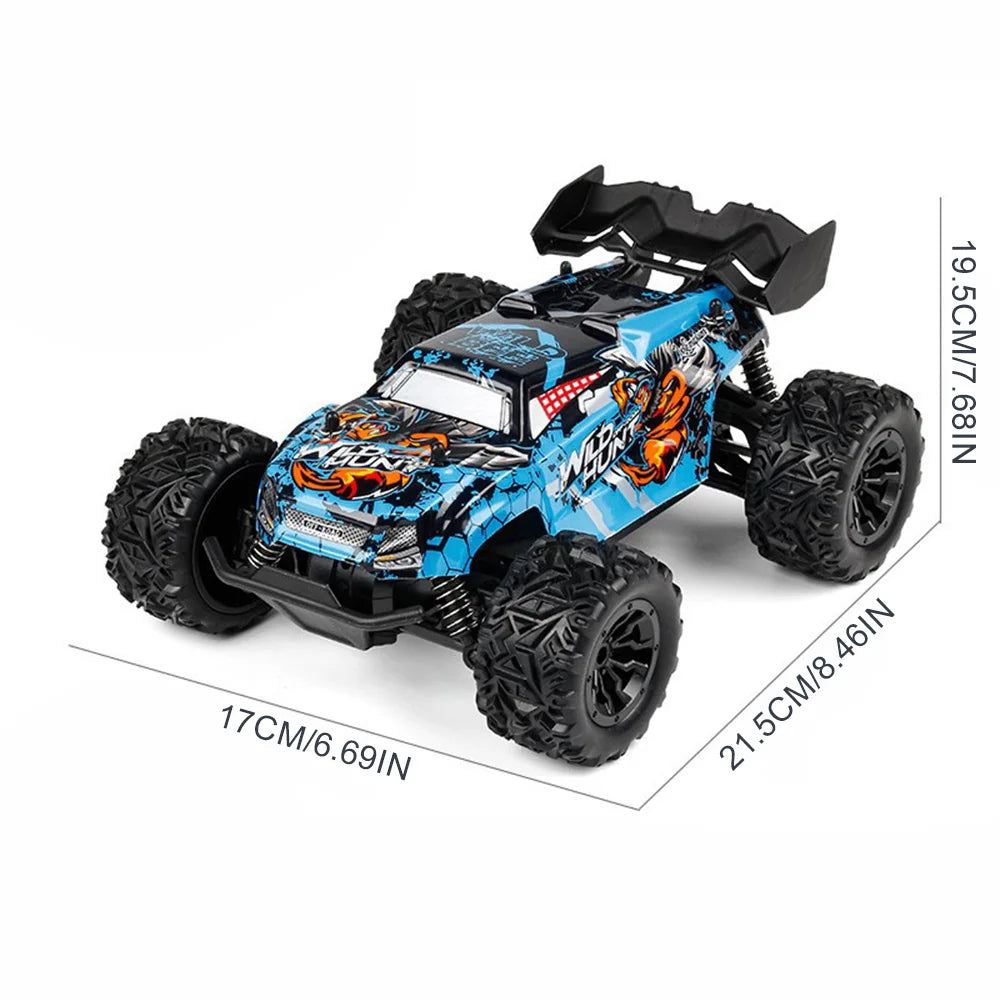 1:20 High-speed Professional Racing Car with LED Light Off-Road Drive 2.4G Remote Control Drift Four-wheel Car Toy Gift for Kids