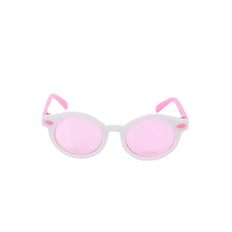 Doll Clothes Glasses 10 Colors Doll Accessories Fit 18 Inch American Doll Gift&43Cm Born Doll Baby For Our Generation Girl's Toy