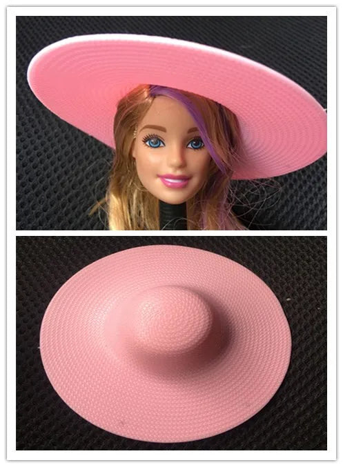 Original Doll Caps Toy Dolls Decors Accessories DIY Doll Riding Cap Suny Hat Baseball Cap For 1/6 Dolls Toy Heads