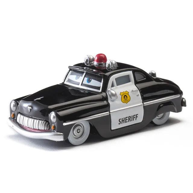 Children Car Disney Pixar Cars 3 Lightning McQueen Toys Jackson Storm The King Mater 1:55 Diecast Metal Alloy Model Car Kid Gift