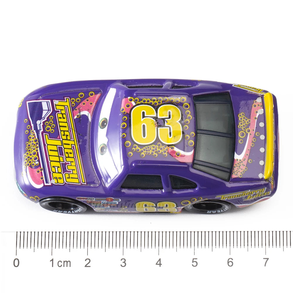 Children Car Disney Pixar Cars 3 Lightning McQueen Toys Jackson Storm The King Mater 1:55 Diecast Metal Alloy Model Car Kid Gift