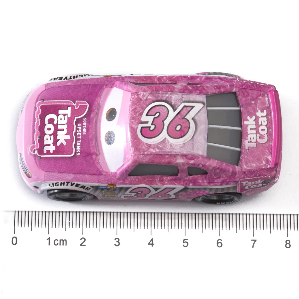 Children Car Disney Pixar Cars 3 Lightning McQueen Toys Jackson Storm The King Mater 1:55 Diecast Metal Alloy Model Car Kid Gift