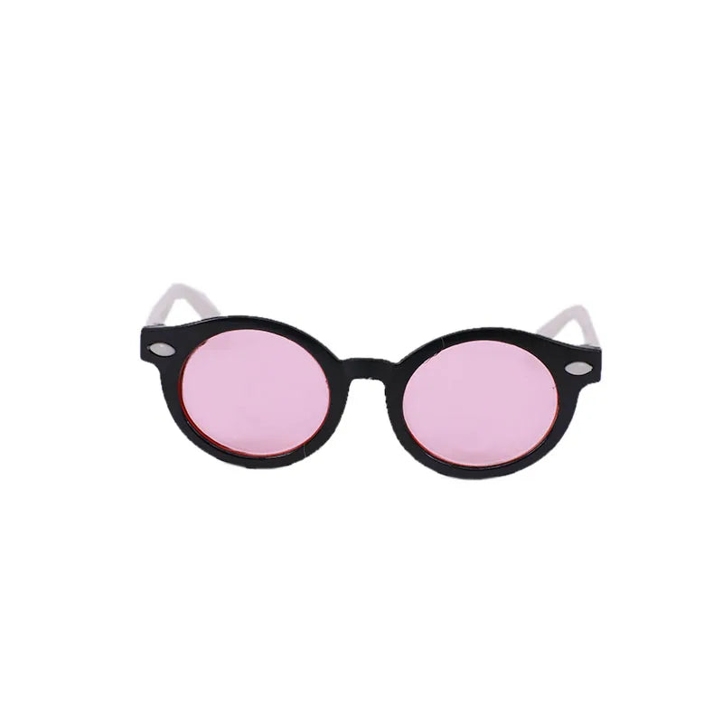Doll Clothes Glasses 10 Colors Doll Accessories Fit 18 Inch American Doll Gift&43Cm Born Doll Baby For Our Generation Girl's Toy