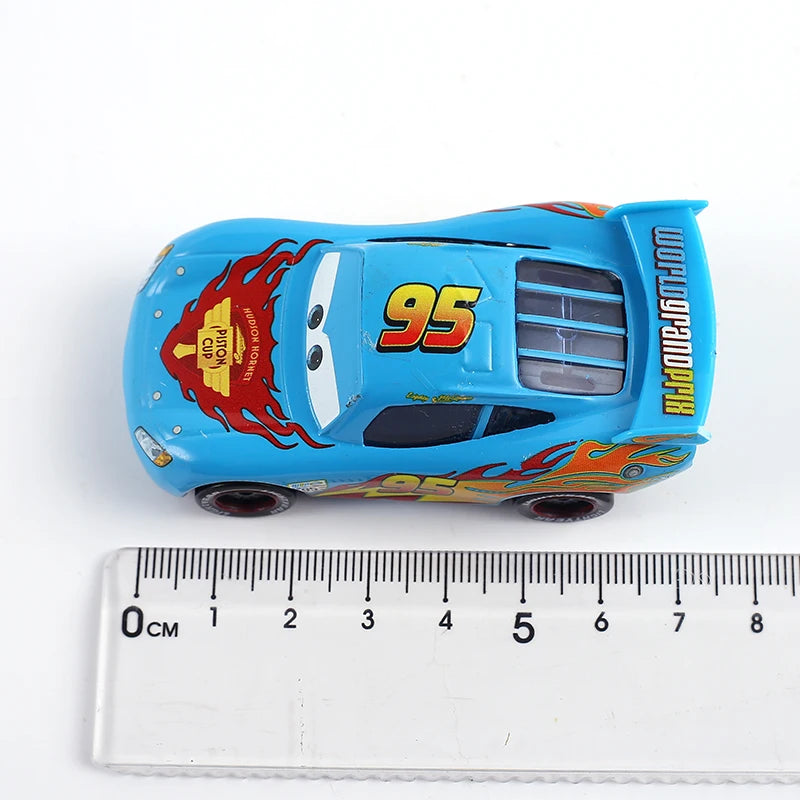 Disney Pixar No. 95 Lightning McQueen Metal Die-cast Toy Car 1:55 Bulk Spot Car2 & Car3 Kids Best Birthday Gift