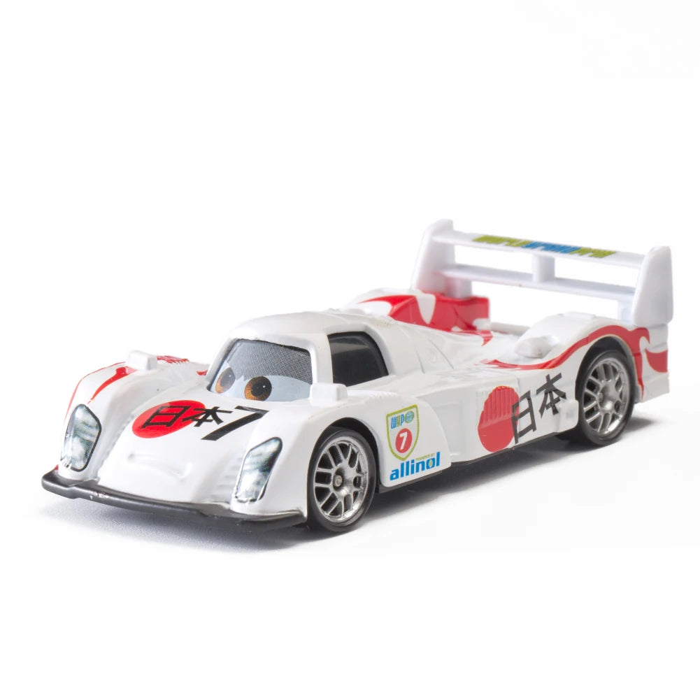 Children Car Disney Pixar Cars 3 Lightning McQueen Toys Jackson Storm The King Mater 1:55 Diecast Metal Alloy Model Car Kid Gift