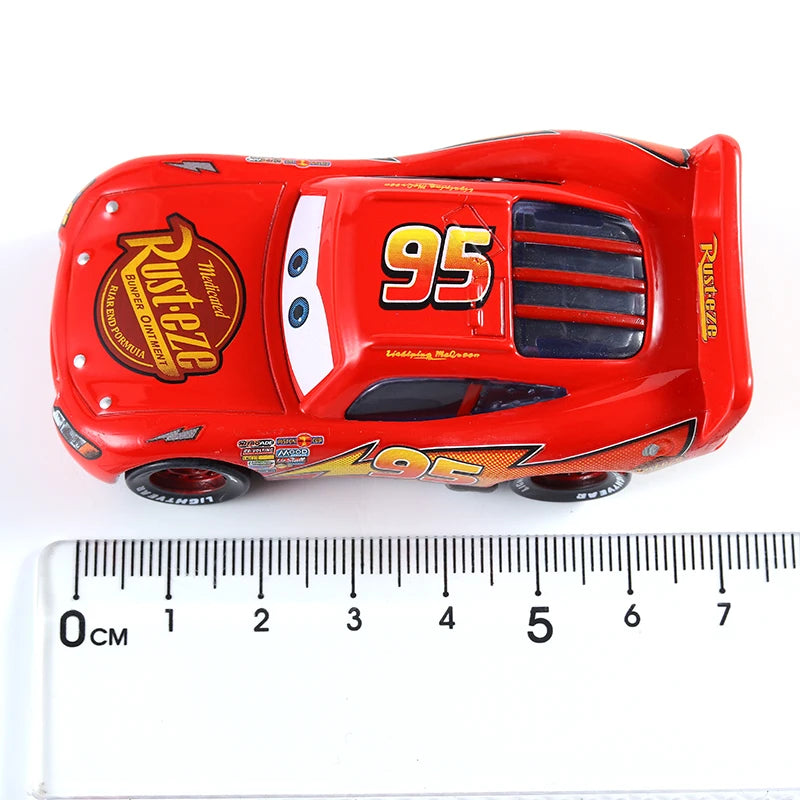 Disney Pixar No. 95 Lightning McQueen Metal Die-cast Toy Car 1:55 Bulk Spot Car2 & Car3 Kids Best Birthday Gift