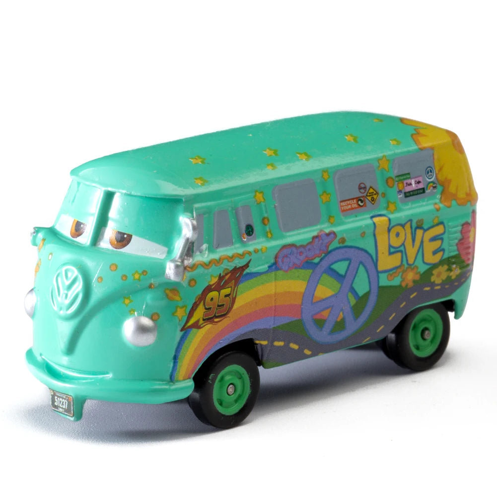 Children Car Disney Pixar Cars 3 Lightning McQueen Toys Jackson Storm The King Mater 1:55 Diecast Metal Alloy Model Car Kid Gift