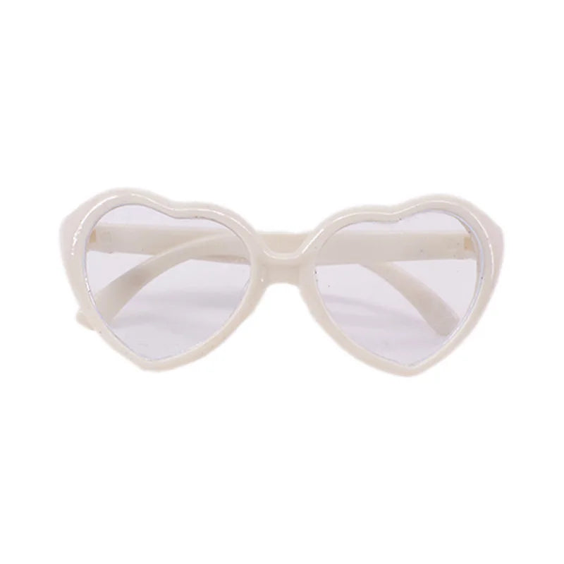 Doll Clothes Glasses 10 Colors Doll Accessories Fit 18 Inch American Doll Gift&43Cm Born Doll Baby For Our Generation Girl's Toy
