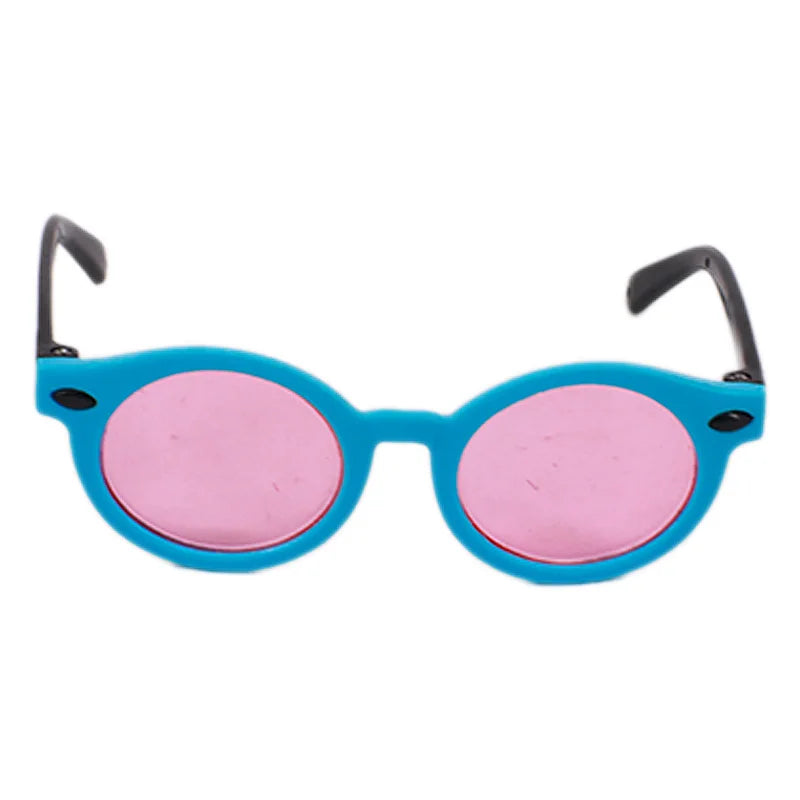 Doll Clothes Glasses 10 Colors Doll Accessories Fit 18 Inch American Doll Gift&43Cm Born Doll Baby For Our Generation Girl's Toy
