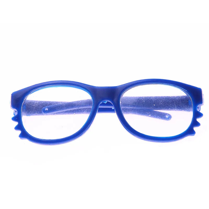 Doll Clothes Glasses 10 Colors Doll Accessories Fit 18 Inch American Doll Gift&43Cm Born Doll Baby For Our Generation Girl's Toy
