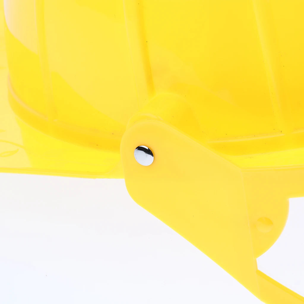 Simulation Role Play Game Toy Gear Fireman Helmet Fire Fighter Hat Kids Cosplay Set Toy - Yellow