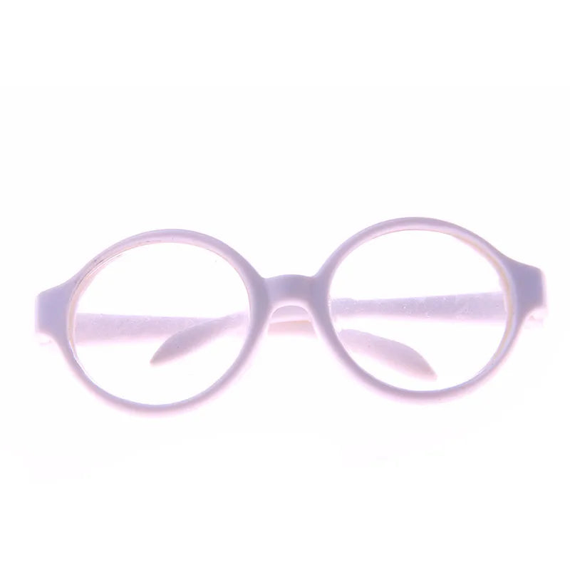 Doll Clothes Glasses 10 Colors Doll Accessories Fit 18 Inch American Doll Gift&43Cm Born Doll Baby For Our Generation Girl's Toy