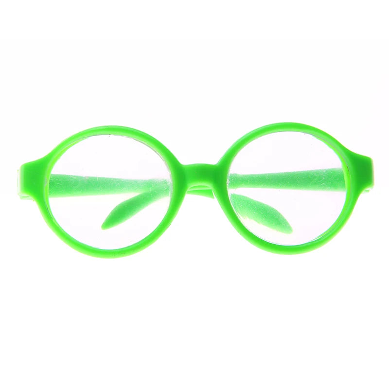 Doll Clothes Glasses 10 Colors Doll Accessories Fit 18 Inch American Doll Gift&43Cm Born Doll Baby For Our Generation Girl's Toy