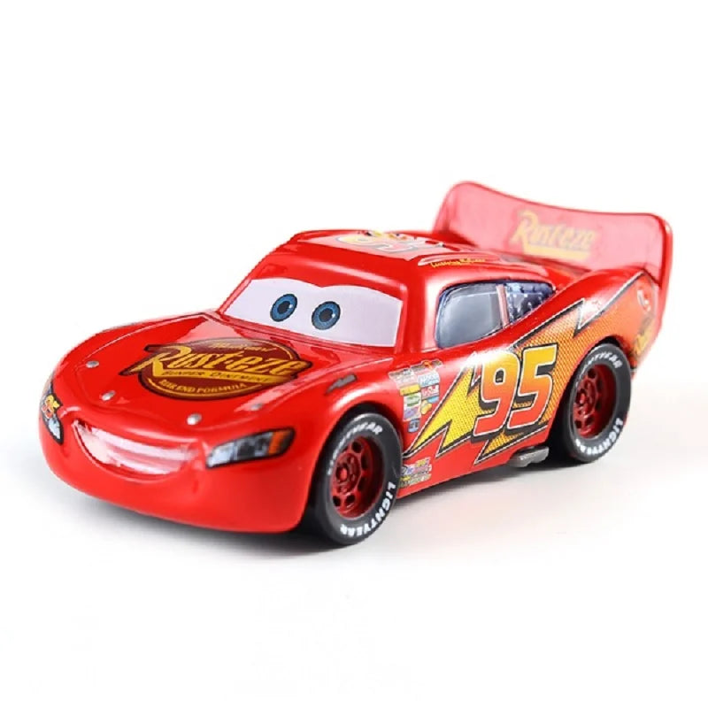 Disney Pixar No. 95 Lightning McQueen Metal Die-cast Toy Car 1:55 Bulk Spot Car2 & Car3 Kids Best Birthday Gift
