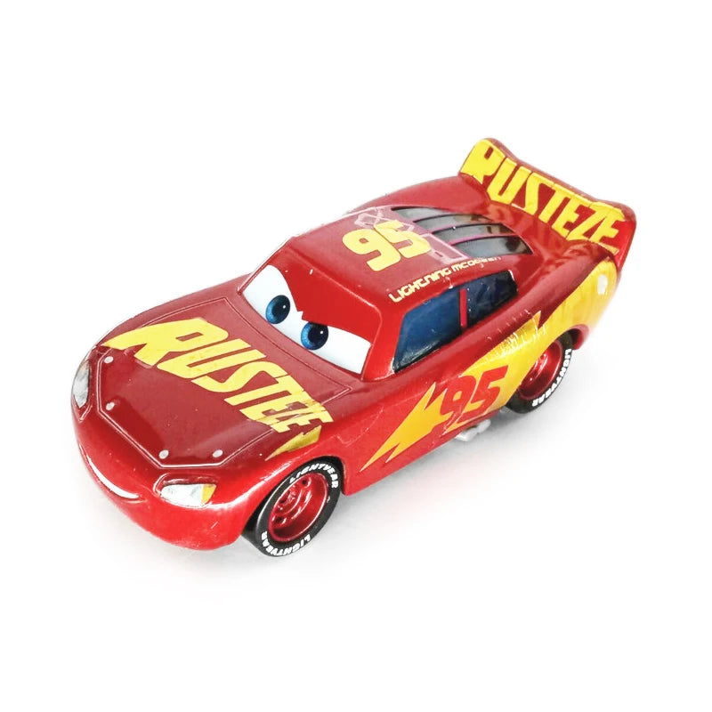 Disney Pixar No. 95 Lightning McQueen Metal Die-cast Toy Car 1:55 Bulk Spot Car2 & Car3 Kids Best Birthday Gift