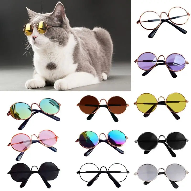 Doll Cool Glasses Pet Sunglasses For BJD Blyth American Grils Toy Photo Props Dropship