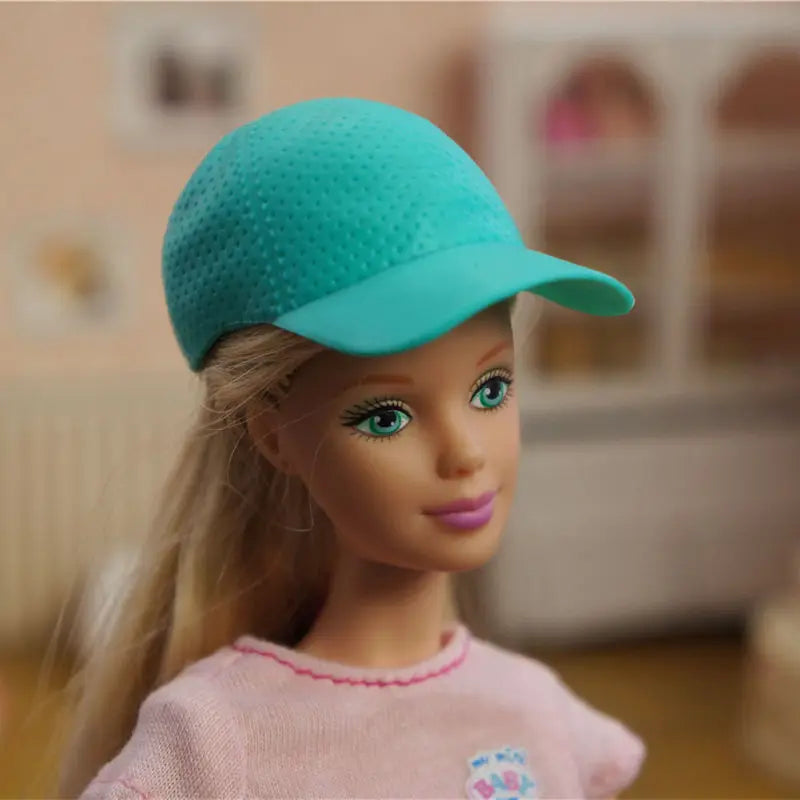 Original Doll Caps Toy Dolls Decors Accessories DIY Doll Riding Cap Suny Hat Baseball Cap For 1/6 Dolls Toy Heads