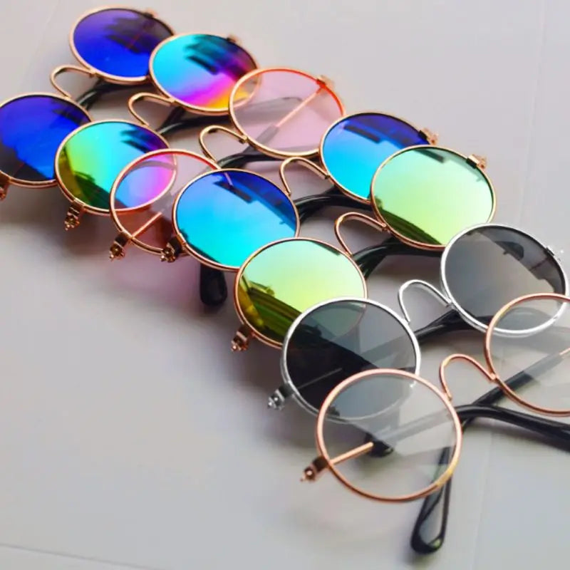 Doll Cool Glasses Pet Sunglasses For BJD Blyth American Grils Toy Photo Props Dropship