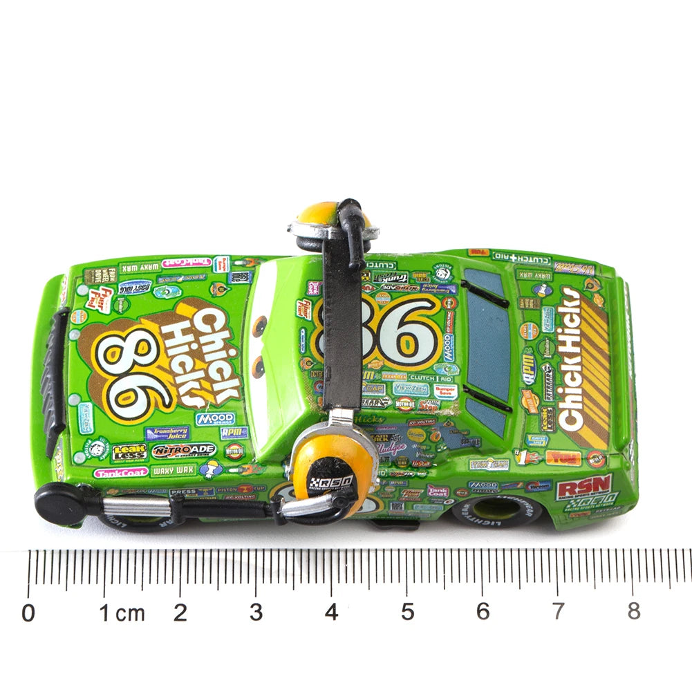 Children Car Disney Pixar Cars 3 Lightning McQueen Toys Jackson Storm The King Mater 1:55 Diecast Metal Alloy Model Car Kid Gift