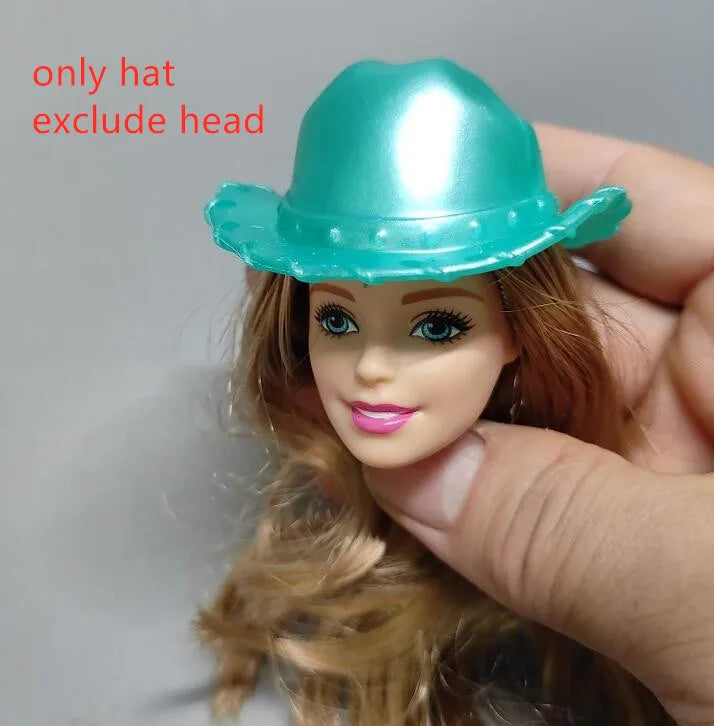 Original Doll Caps Toy Dolls Decors Accessories DIY Doll Riding Cap Suny Hat Baseball Cap For 1/6 Dolls Toy Heads