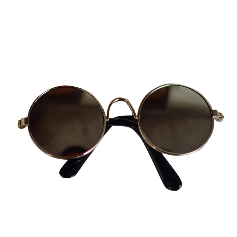 Doll Toy Cool Sunglasses For BJD Blyth American Grils Glasses Pet Toy Photo Prop Pet Glasses Toy Doll Sunglasses