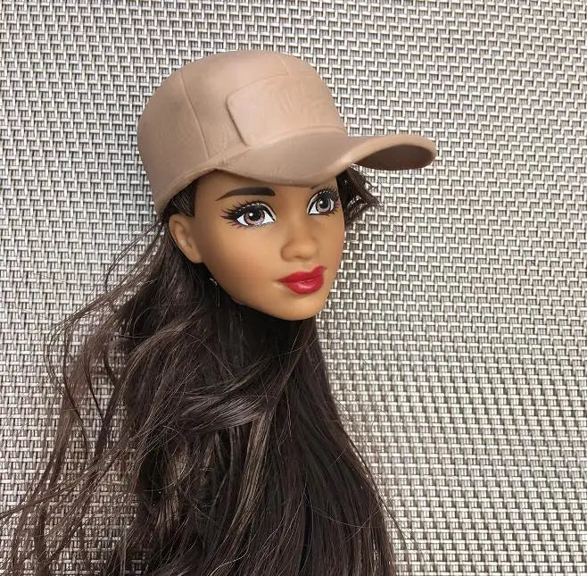 Original Doll Caps Toy Dolls Decors Accessories DIY Doll Riding Cap Suny Hat Baseball Cap For 1/6 Dolls Toy Heads