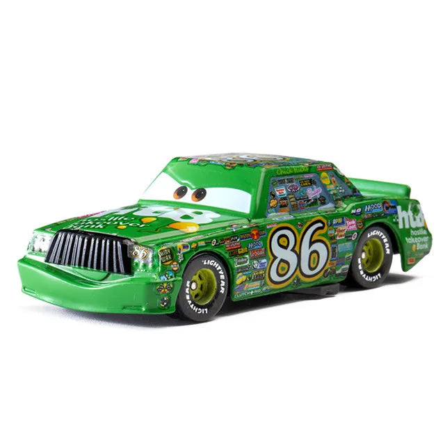 Children Car Disney Pixar Cars 3 Lightning McQueen Toys Jackson Storm The King Mater 1:55 Diecast Metal Alloy Model Car Kid Gift