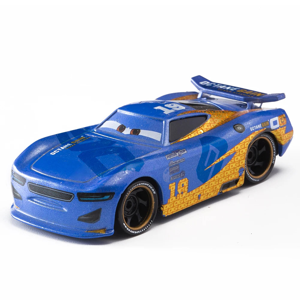 Children Car Disney Pixar Cars 3 Lightning McQueen Toys Jackson Storm The King Mater 1:55 Diecast Metal Alloy Model Car Kid Gift