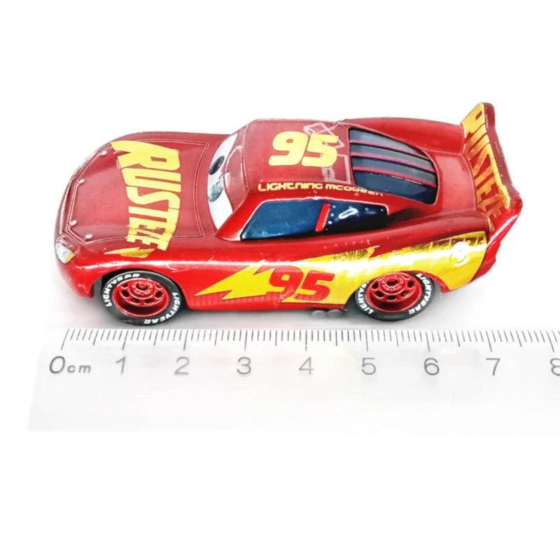 Disney Pixar No. 95 Lightning McQueen Metal Die-cast Toy Car 1:55 Bulk Spot Car2 & Car3 Kids Best Birthday Gift