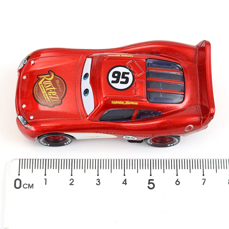 Disney Pixar No. 95 Lightning McQueen Metal Die-cast Toy Car 1:55 Bulk Spot Car2 & Car3 Kids Best Birthday Gift