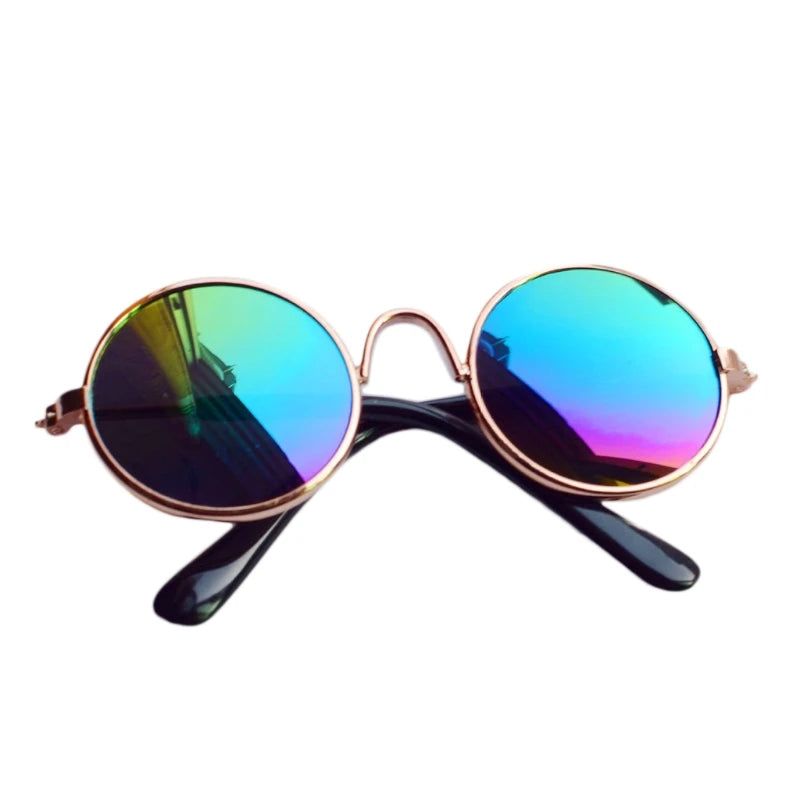 Doll Toy Cool Sunglasses For BJD Blyth American Grils Glasses Pet Toy Photo Prop Pet Glasses Toy Doll Sunglasses