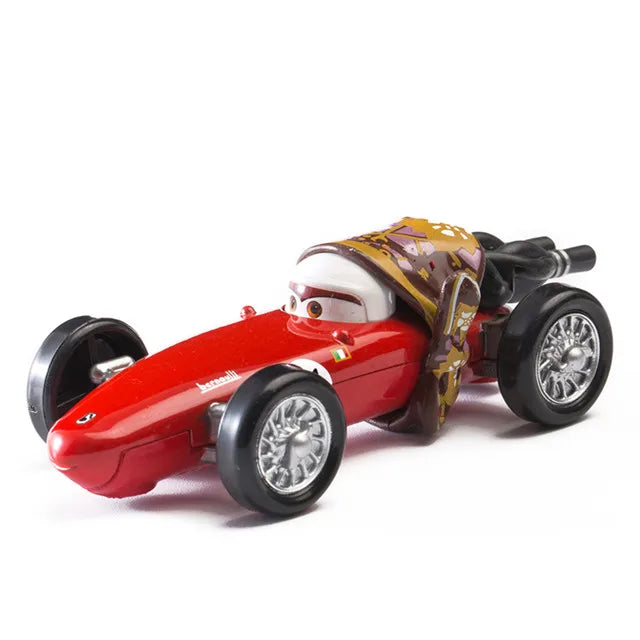 Children Car Disney Pixar Cars 3 Lightning McQueen Toys Jackson Storm The King Mater 1:55 Diecast Metal Alloy Model Car Kid Gift