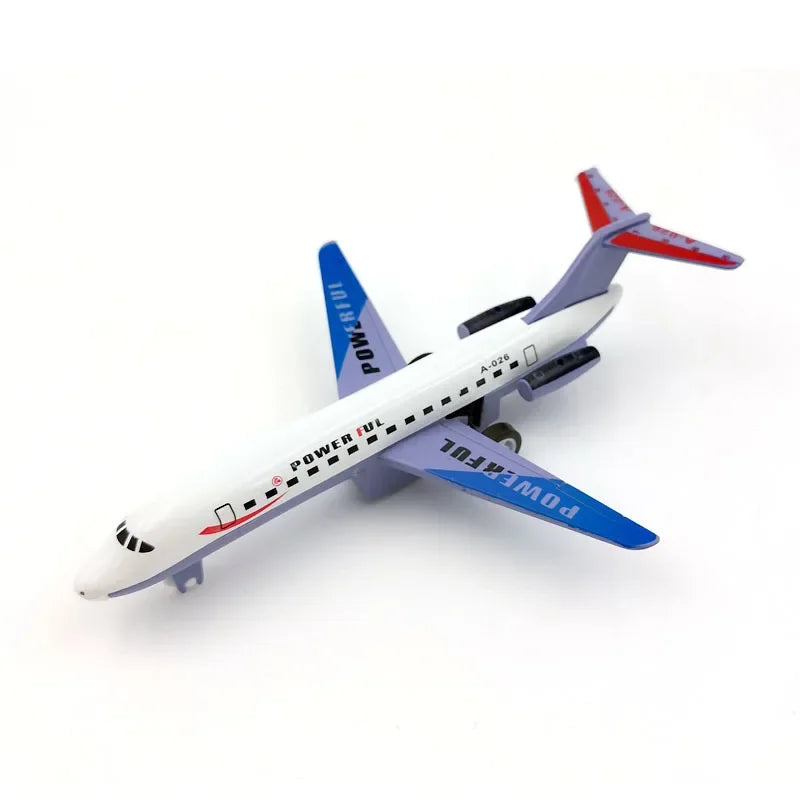 14cm Alloy PVC Airplanes Cartoon Airlines Diecast B747 A380 A340 Plane Models Simulated Aircraft Flight For Kids Boys Gift