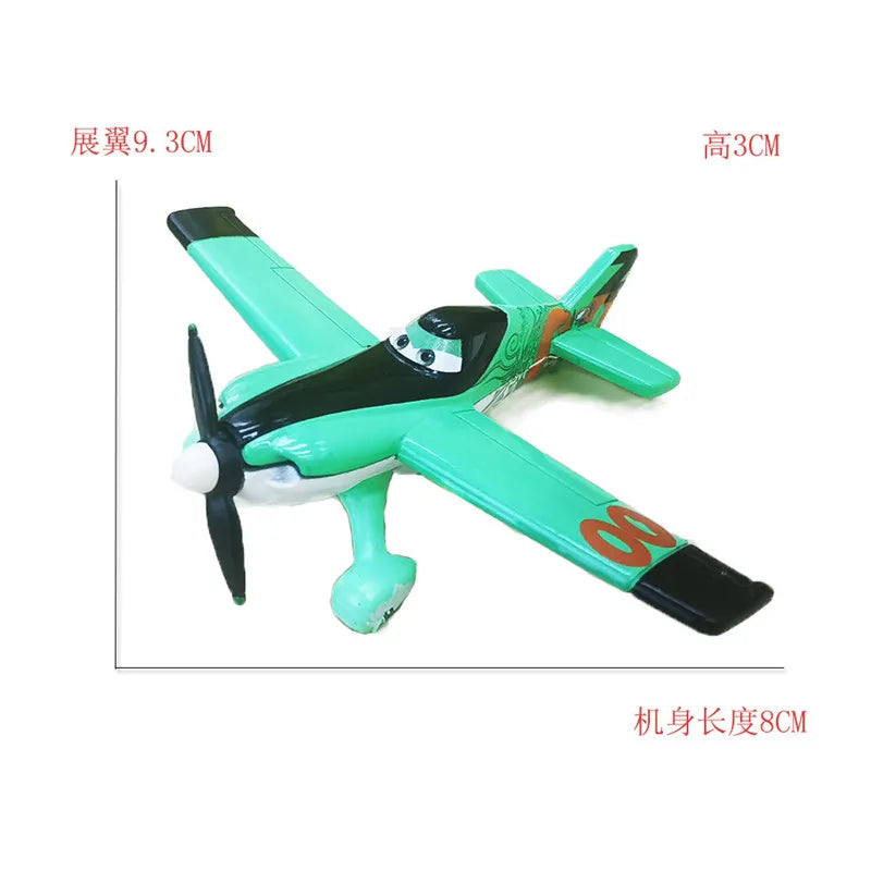 Disney Pixar Planes Dust Crophopper Skipper Dottie Ehsani Metal Diecast Fighter Aircraft Collectible Model Toys Birthday Gifts