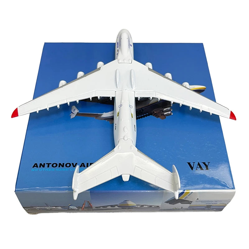 20CM Diecast Alloy Antonov An-225 "Mriya" B747 777 787 A380 350 330 Airplane Model 1/400 Scale