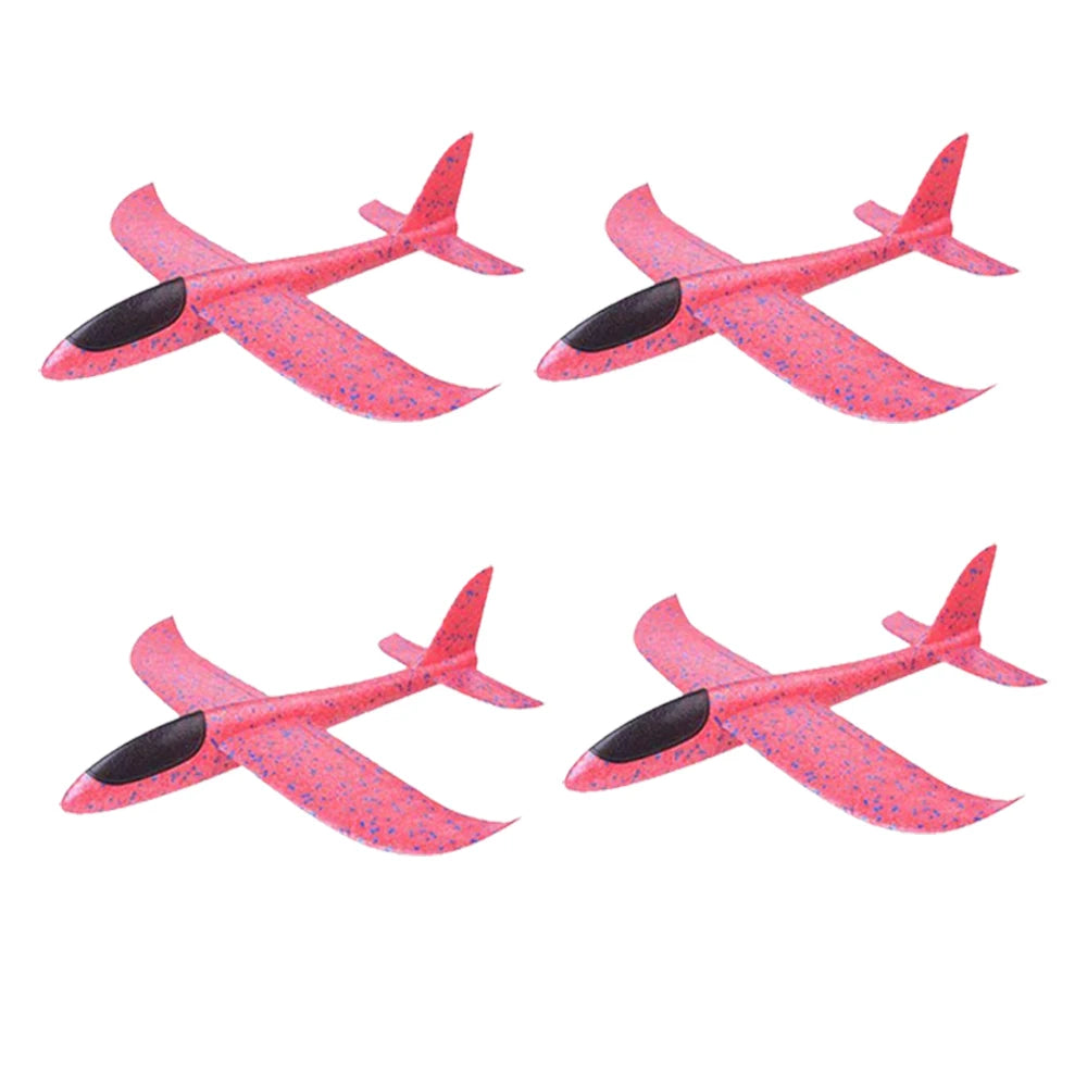 36cm48cm Large Foam Plane Glider Hand Throw Airplane Inertial EPP Bubble Planes Outdoor Launch Kids Toys for Children Boys Gift