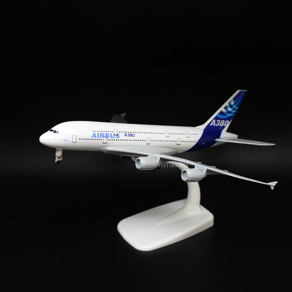 20CM Diecast Alloy Antonov An-225 "Mriya" B747 777 787 A380 350 330 Airplane Model 1/400 Scale