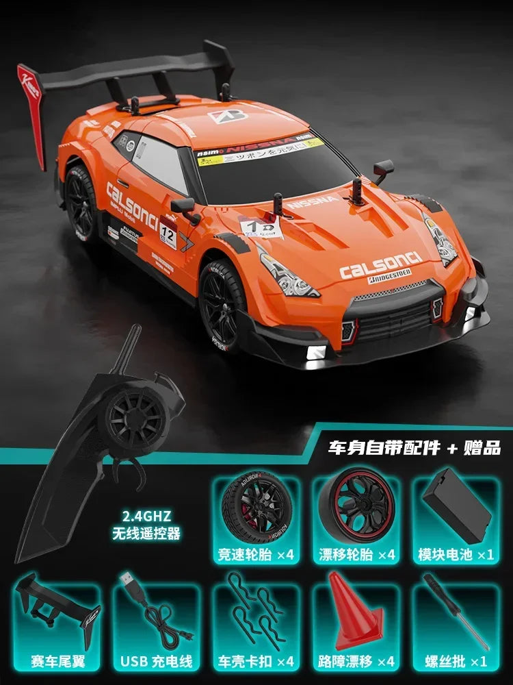 Rhino GTR V2 2.4G 4WD Off-Road Drift Racing RC Car for Kids - Electronic Hobby Toy
