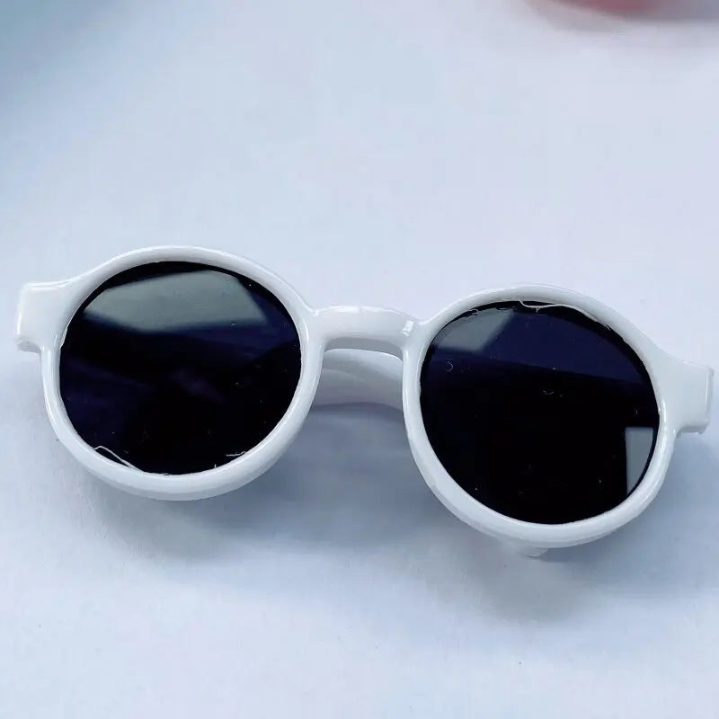Labubu 6.5cm/9cm Fashion Accessories Cute Plastic  Glasses for 15cm/17cm Labubu for 60cm BJD Dolls and 1/3 BJD Dolls Toy Glasses