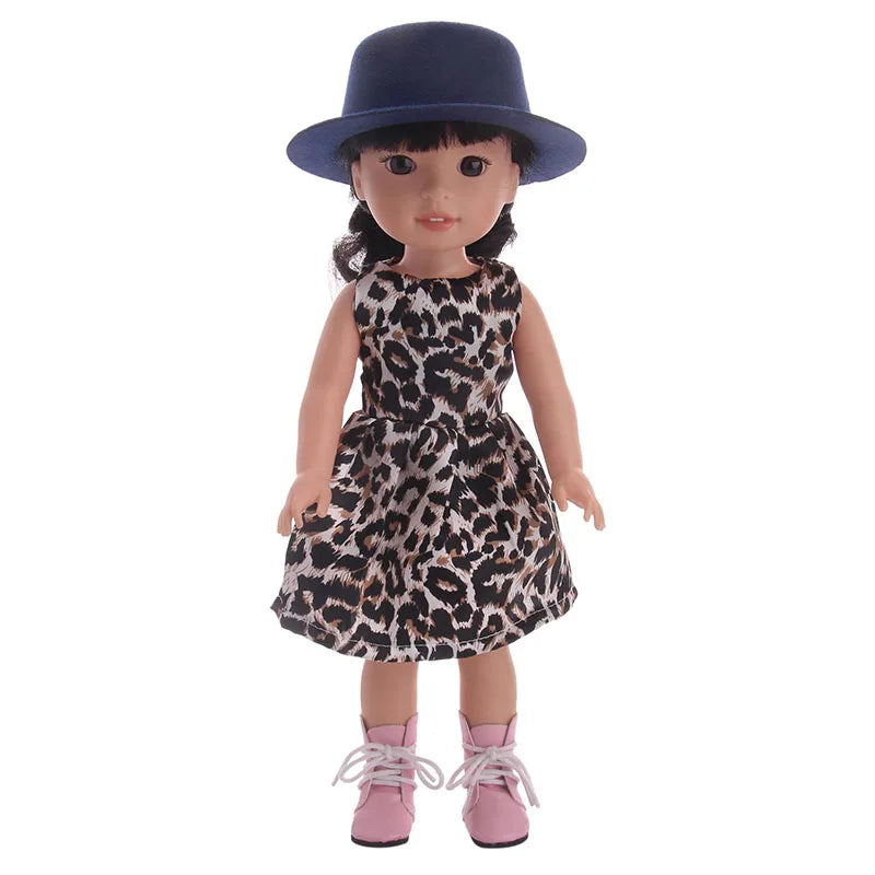 Plush Cute Doll Hat For Paola Reina & 1/3 1/4 1/6 BJD Blyth & 14.5 Inch Wellie Wisher Doll Clothes Accessories