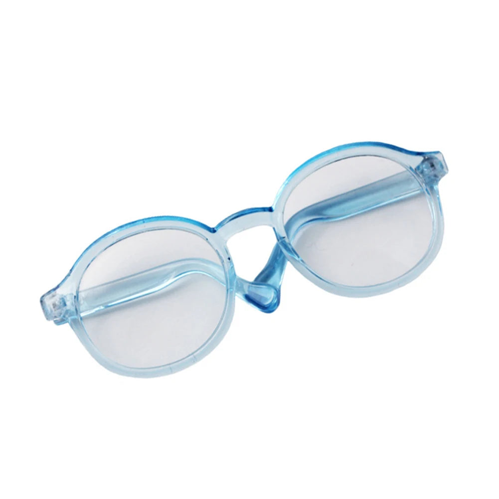 Labubu 6.5cm/9cm Fashion Accessories Cute Plastic  Glasses for 15cm/17cm Labubu for 60cm BJD Dolls and 1/3 BJD Dolls Toy Glasses