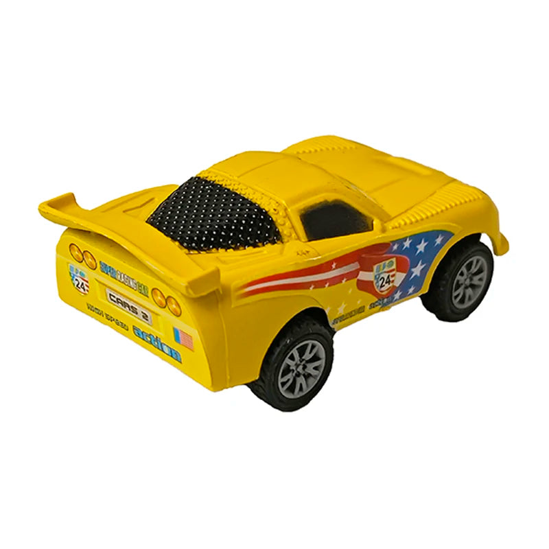 Mini 12 pcs Disney Pixar Cars 3 Piston Cup Rebound Car  Collection Lightning McQueen Jackson Storm PVC Car Model Toy for childre