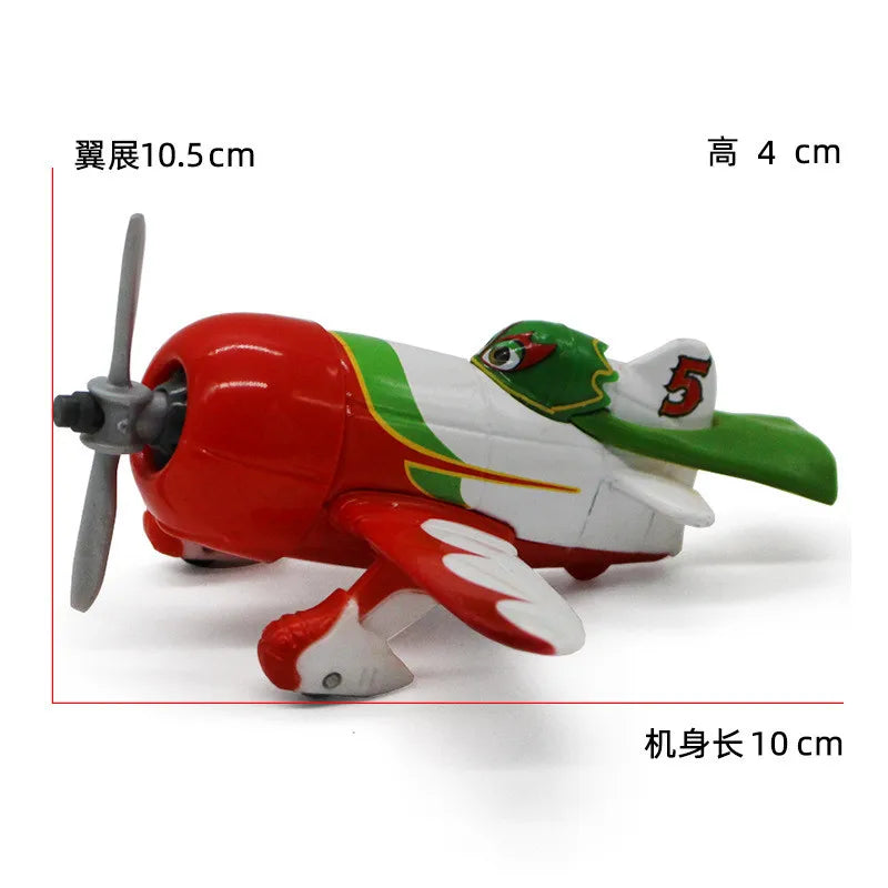 Disney Pixar Planes Dust Crophopper Skipper Dottie Ehsani Metal Diecast Fighter Aircraft Collectible Model Toys Birthday Gifts