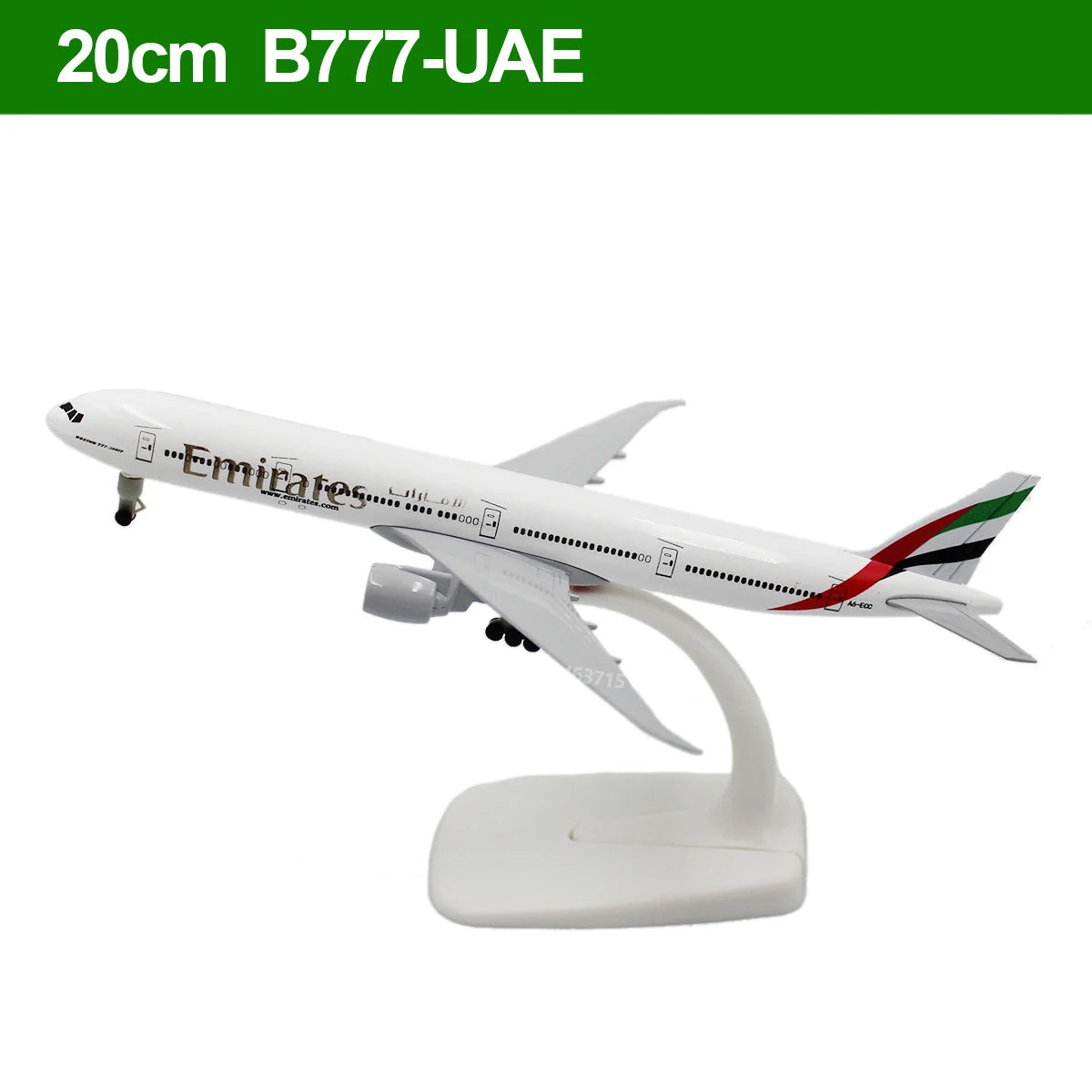 20CM Diecast Alloy Antonov An-225 "Mriya" B747 777 787 A380 350 330 Airplane Model 1/400 Scale