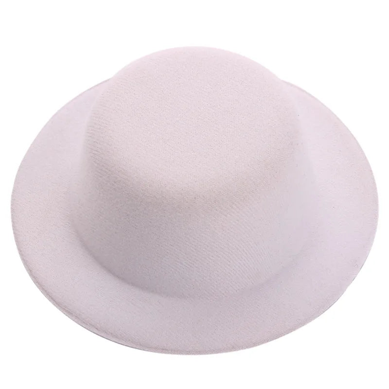 Plush Cute Doll Hat For Paola Reina & 1/3 1/4 1/6 BJD Blyth & 14.5 Inch Wellie Wisher Doll Clothes Accessories