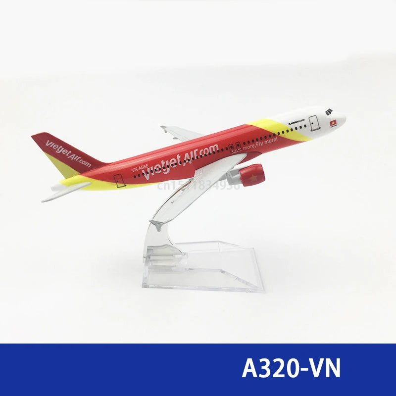 6Inch 15CM A380 A350 A330 A320 Concorde Diecast Airplane Model For Gift Collection