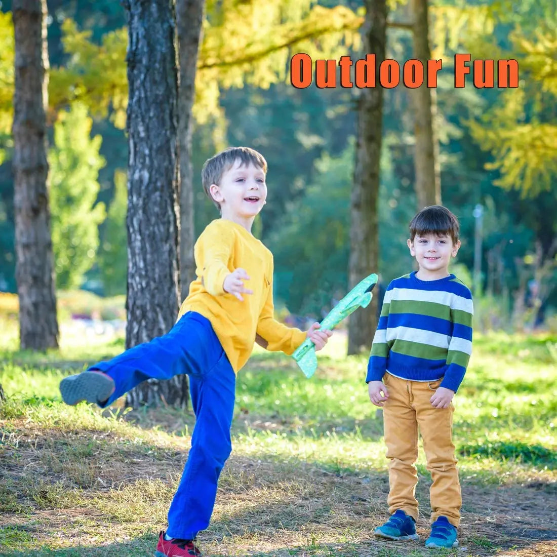 36cm48cm Large Foam Plane Glider Hand Throw Airplane Inertial EPP Bubble Planes Outdoor Launch Kids Toys for Children Boys Gift
