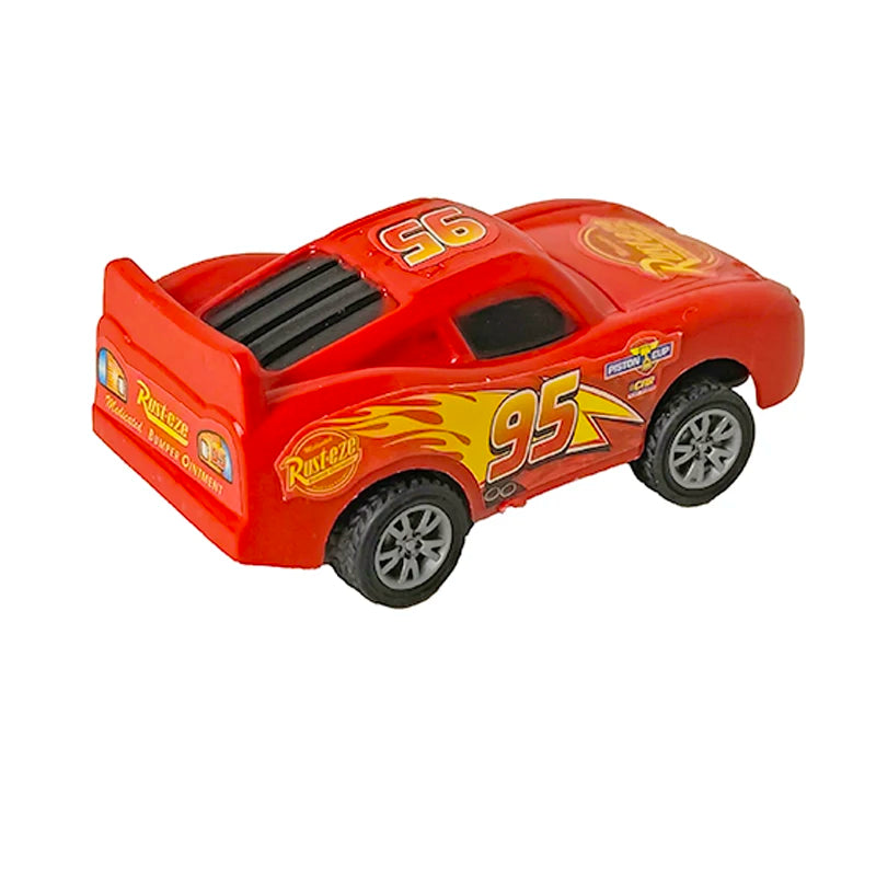 Mini 12 pcs Disney Pixar Cars 3 Piston Cup Rebound Car  Collection Lightning McQueen Jackson Storm PVC Car Model Toy for childre