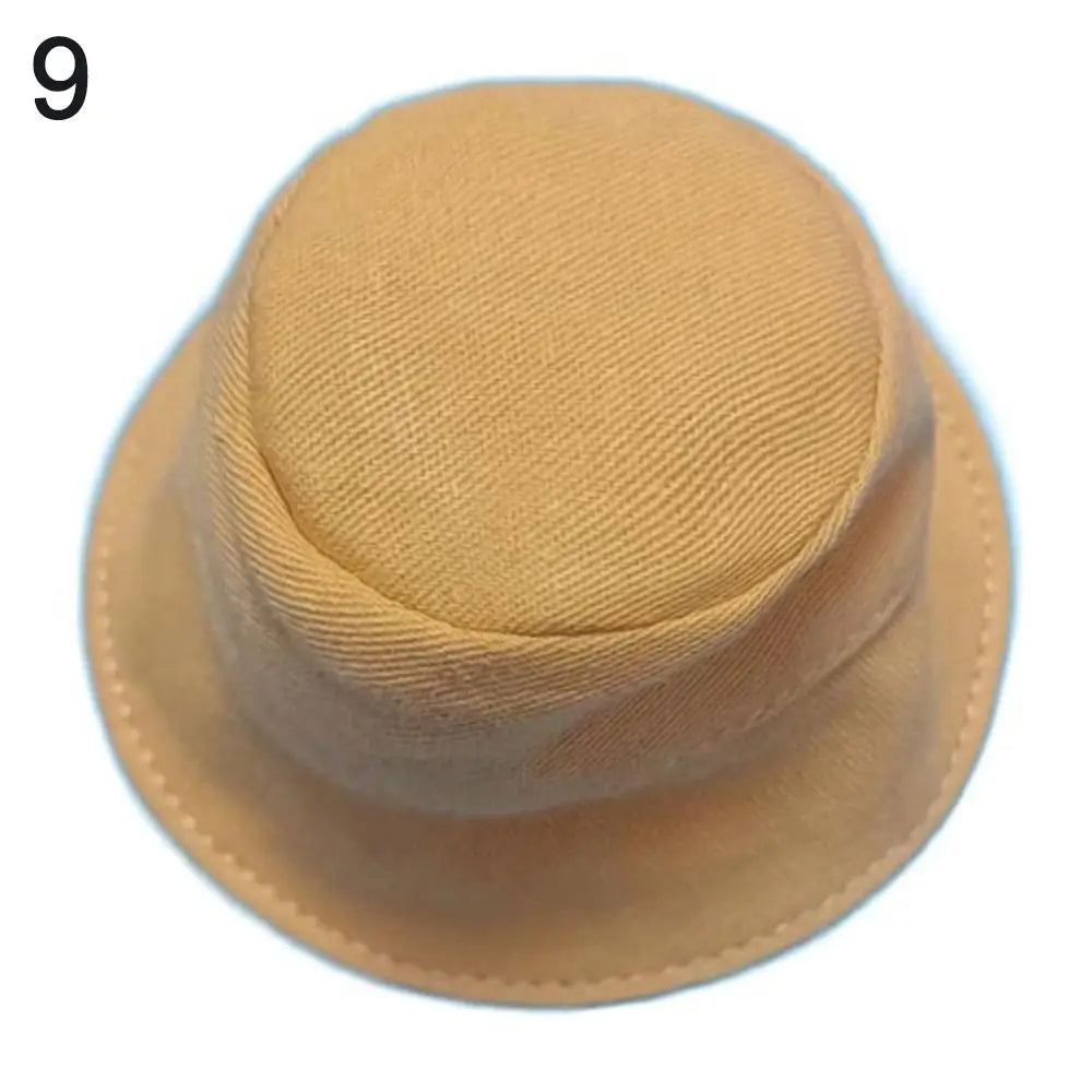 Doll Fisherman Hat Doll Hat Doll Accessories For 1/12 obitsu Doll for doll head circumference 13~15cm Toy Dress Up Accessory